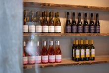 Sharpham Wine on shop shelf