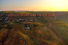 Cockburn Ranges by private charter plane