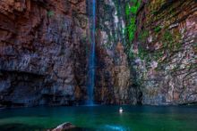 Emma Gorge natural pool and waterfall 