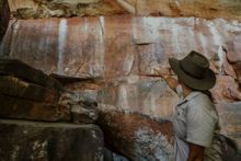 Aboriginal rock art at Mitchell Plateau