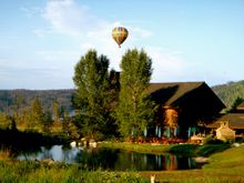 Hot air ballooning, Vista Verde Luxury Guest Ranch, Colorado
