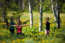 Wild yoga, Vista Verde Luxury Guest Ranch, Colorado