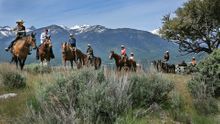 Trail Rides, Triple Creek Resort Ranch, Montana