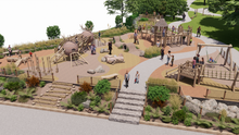 New Priory Park Play Area in Great Malvern