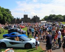 Supercars at Hoghton Tower