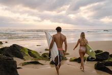 Surfing in The Tweed