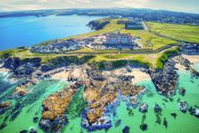 An aerial view of The Headland