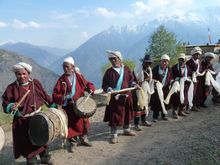 Traditional welcome in Humla (Far West Nepal)