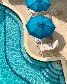 Poolside at Fort Young Hotel & Dive Resort