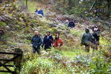 Walkers in the Peak District National Park