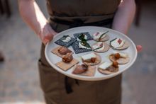 Circa at Sandridge Barton canapés