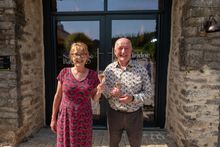 Susy Atkins and Oz Clarke OBE