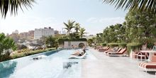 Artist's impression of the Rooftop Pool - Collection by TFE Hotels, Surry Hills