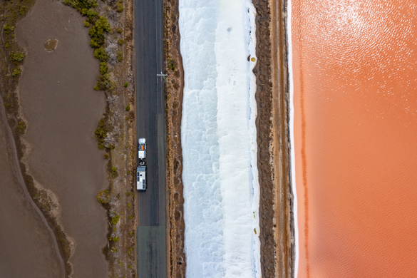 Heli-Adventure over the Port Alma Salt Flats Heli-Adventure over the Port Alma Salt Flats