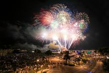 Fireworks over the Matanzas