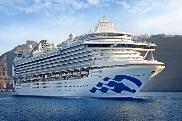 Die Crown Princess startet im Sommer 2023 von Vancouver aus zu Roundtrips nach Alaska 