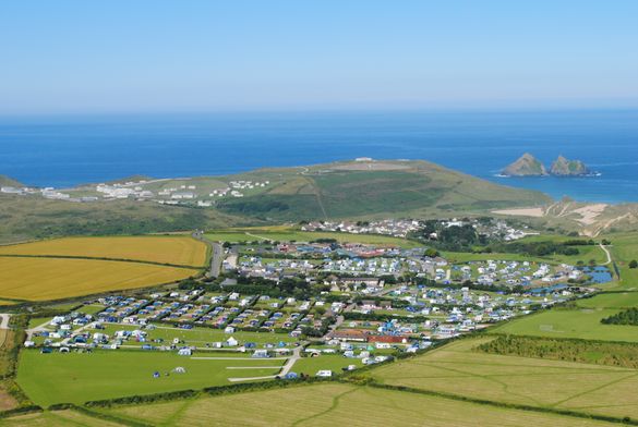 Trevornick Holiday Park enjoys a stunning coastal location