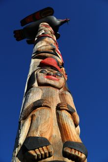 First Nations totem pole_credit George Fischer