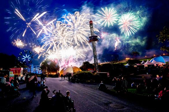 Firework displays every Monday and Wednesday in August