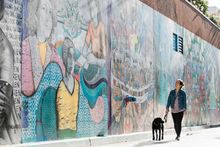 Clarion Alley in San Francisco's Mission District.