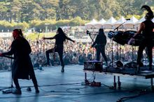 Outside Lands at Golden Gate Park, San Francisco.