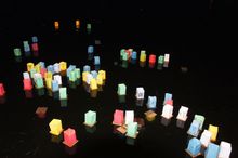Kanzanji Onsen Lantern Floating and Fireworks Festival 