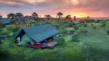 A luxury tent at Jack's Camp in the Makgadikgadi Salt Pans.jpeg