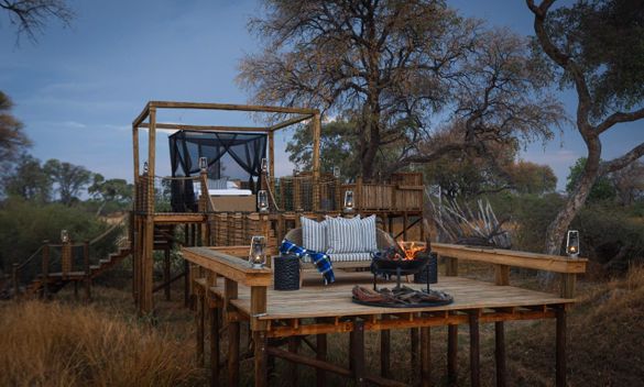 Tuludi Sky Suite in the heart of the Okavango Delta