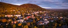 Autumn in Malvern Festival - View across Great Malvern and the Malvern Hills