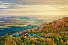 Mont Ham / Camping