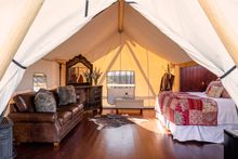 Glamping at Star Camp, Siwash Lake Luxury Guest Ranch, British Columbia