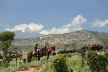 Horse riding, Borana conservancy, Borana Lodge, Kenya