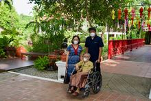 Elderly Traveller in Thailand with Tripseed Guide