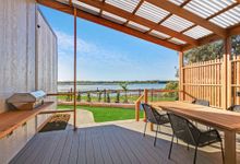 A nice wide deck, perfect view and sunny day - what more do you need?