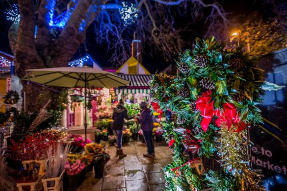 Norwich Market at Christmas