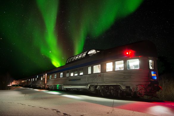 Via Rail in Churchill, Manitoba Via Rail in Churchill, Manitoba