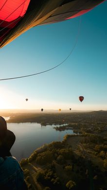 Hot air ballooning