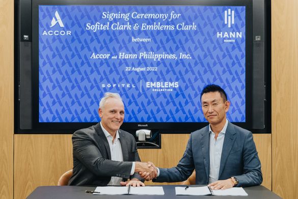 Garth Simmons, Chief Executive Officer, Accor Southeast Asia, Japan and South Korea and Daesik Han, Chairman & CEO, Hann Philippines, Inc.
