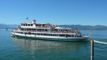 Boat on Lake Constance 
