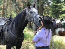 Relaxing on the trail, Vista Verde Luxury Guest Ranch, Colorado