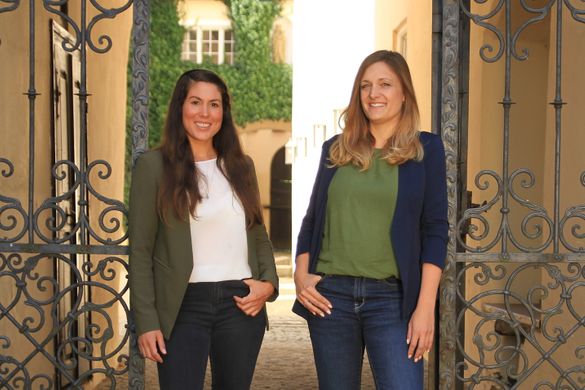 Die neuen Geschäftsführerinnen: Stephanie Benda (links) und Jessica Sears (rechts) teilen sich zukünftig die Geschäftsleitung