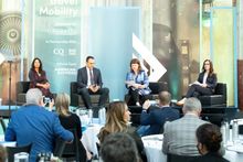 Naik (left) and Garris Hand (right). Mike Daher, Vice Chair, US Transportation, Hospitality & Services, Deloitte, also joined the panel. Julia Cosgrove, Editor-in-Chief, AFAR Magazine, moderated the panel.