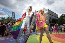 Yes!Fest at Lonsdale Street Roundabout