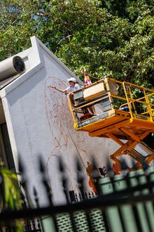Travelodge Resort Darwin is the only hotel to feature in this year's Darwin Street Art Festival