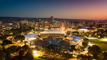 Tourism Australia_Aerial of Adelaide Oval at Sunset_SA
