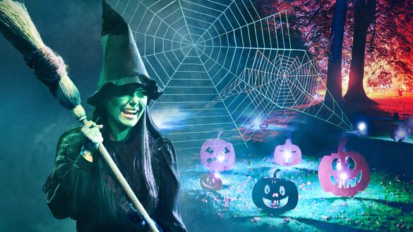 The Witch will welcome you to Halloween at Chiswick House & Gardens