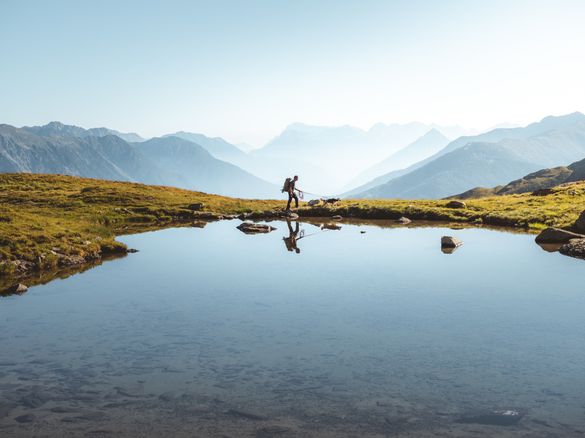 Hiking in the Austrian Alps