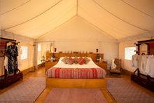 Tented accommodation at The Serai