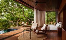 Ocean Treehouse bedroom at One&Only Mandarina