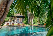 Colonial Mansion pool at Haritha Villas + Spa
